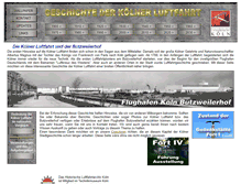 Tablet Screenshot of luftfahrtarchiv-koeln.de